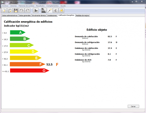 CE3X Calificación Energética