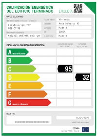 etiqueta calificacion demanda