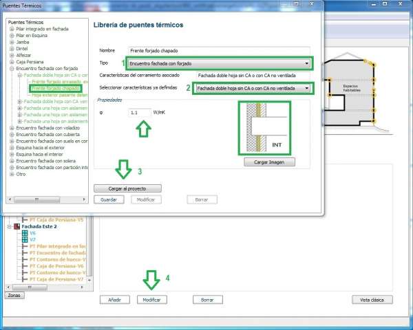 modificar puente termico ce3x