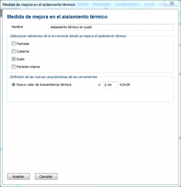 transmitancia suelo certificacion energetica