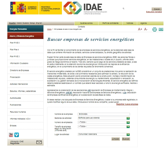 empresas servicios energeticos