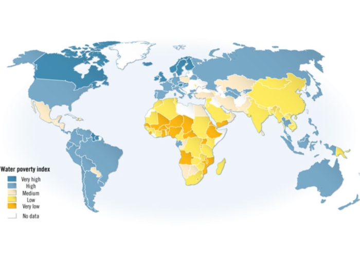pobreza hidrica mundial