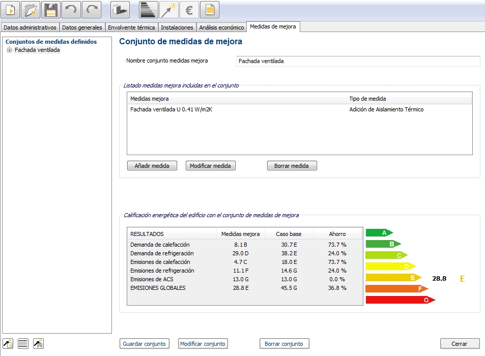 medida mejora fachada ventilada