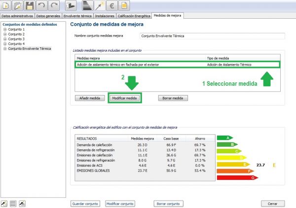 medida automática modificar ce3x