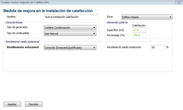 caldera condensacion 95