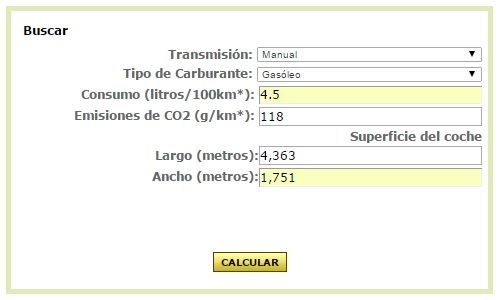 etiqueta voluntaria vehiculos