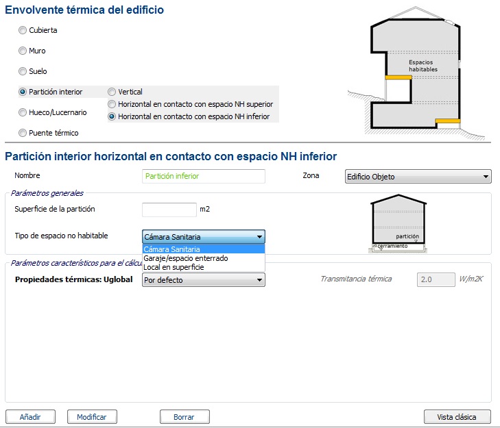 particion interior horizontal ce3x defecto