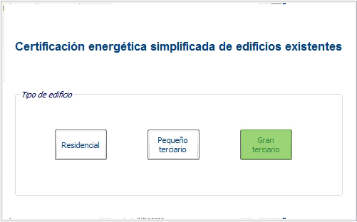 ce3x gran terciario certificado energetico