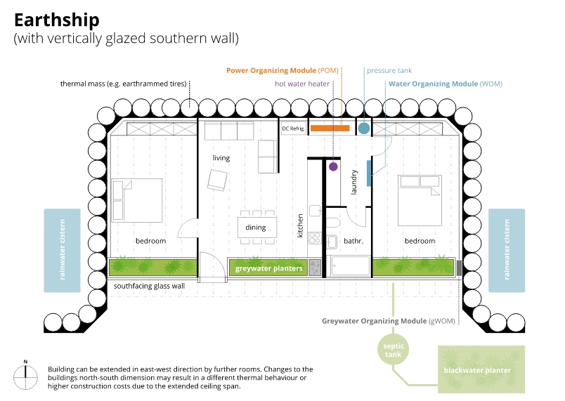 earthship wikipedia plano planta