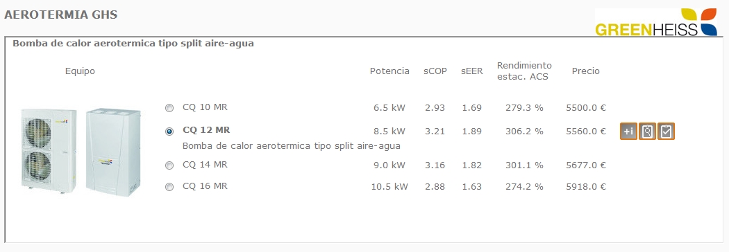 complemento de ce3x aerotermia