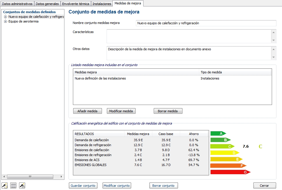 complemento de ce3x instalaciones medidas mejora