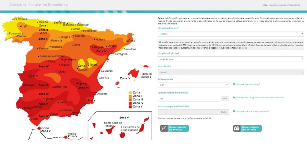 autoconsumo eléctrico al detalle calculo instalación autoconsumo