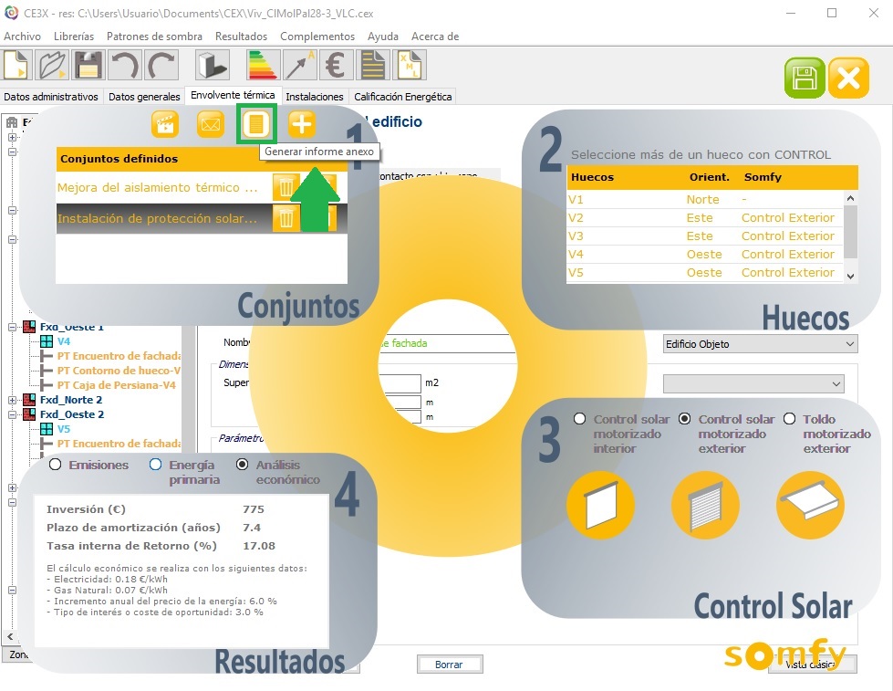 complemento de CE3X informe