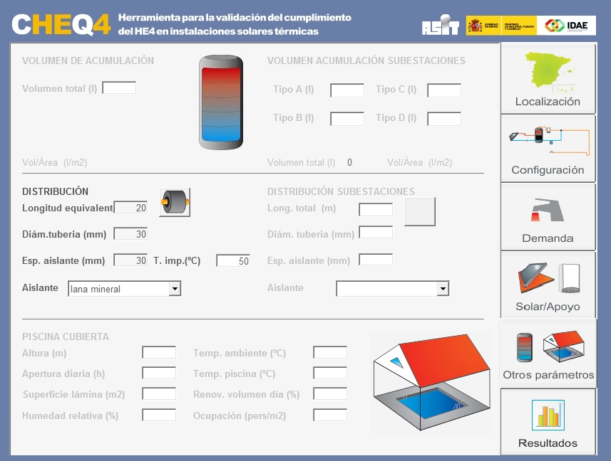 nueva versión de CHEQ4 otros parametros