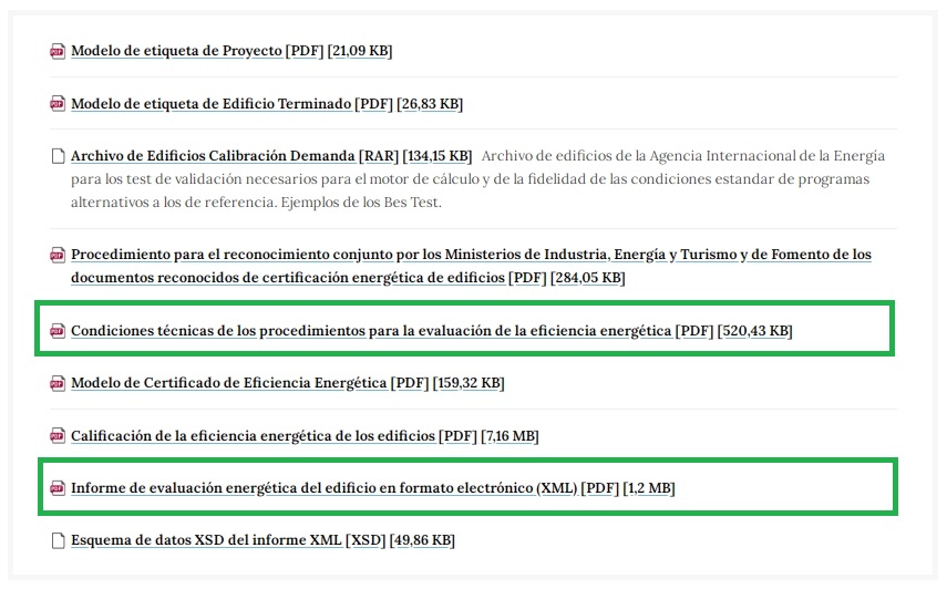 documentos reconocidos modificados web transicion ecologica