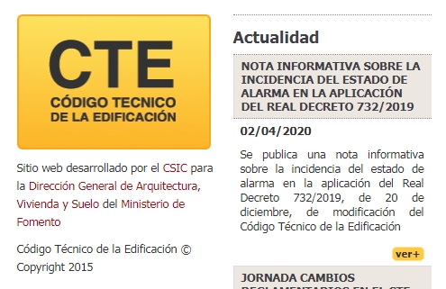 moratoria aplicación nuevo HULC 2019 CTE