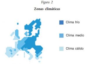 aerotermia zonificacion climatica europea