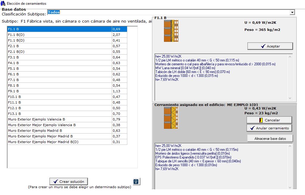 CERMA v5 crear solucion muro