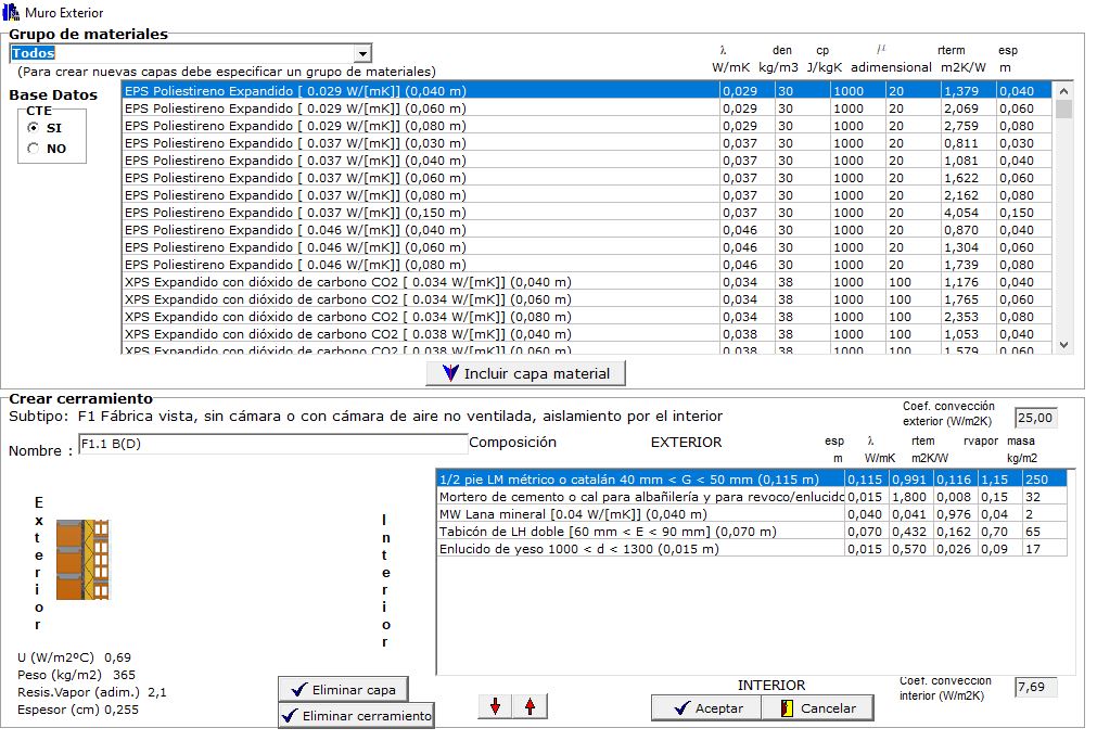 CERMA v5 seleccion materiales muro