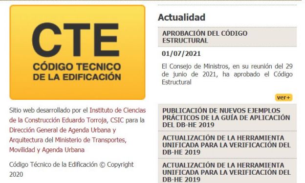 codigo estructural CTE