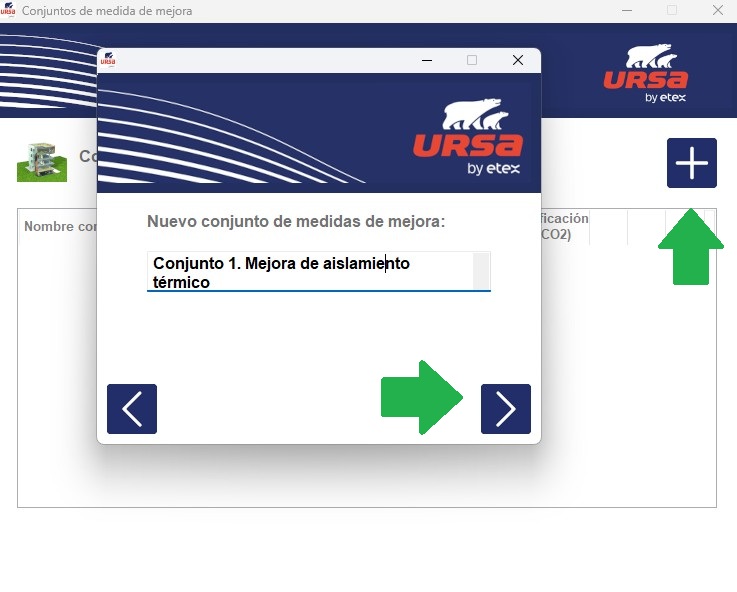 nuevo conjunto de medidas de mejora URSA