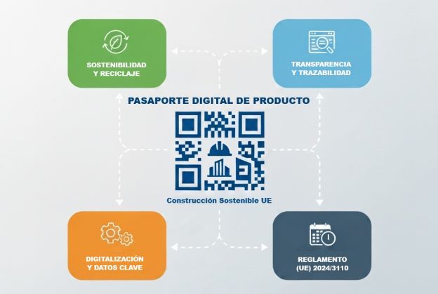 Pasaporte digital de producto en la construccion