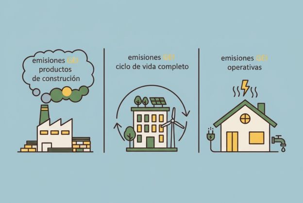 emisiones gei incorporadas en los productos de construccion